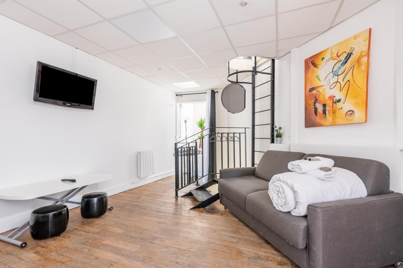 Triplex Magenta Quest Daire Paris Dış mekan fotoğraf